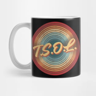 T.S.O.L. Vintage Circle Mug